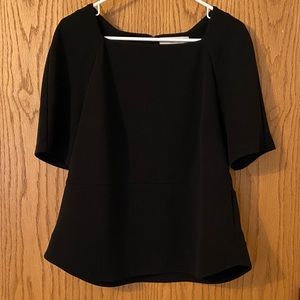 Black Boxy Top